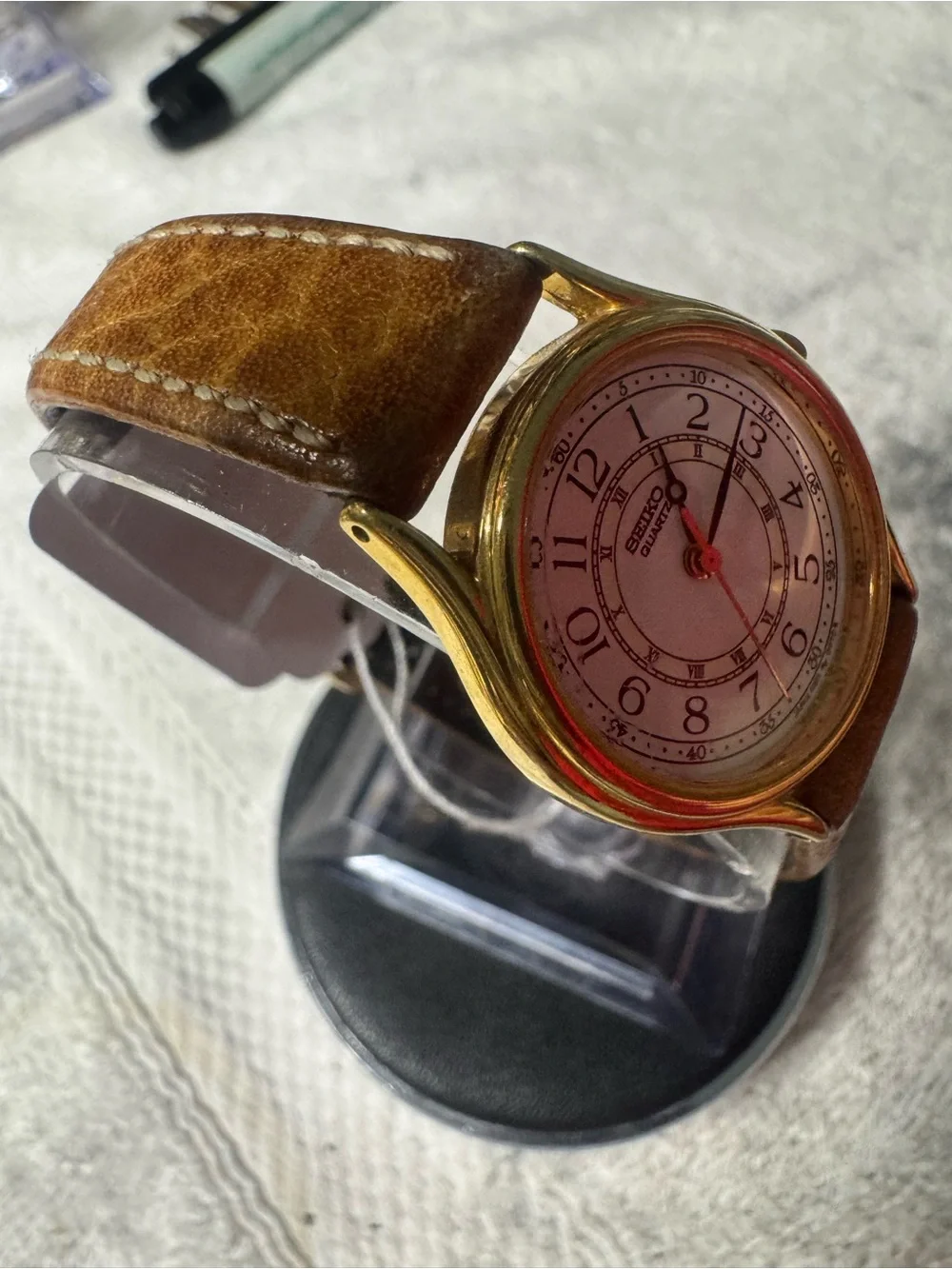 Seiko quartz wristwatch